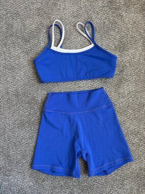Weylyn Royal Blue Sports Bra — Size M